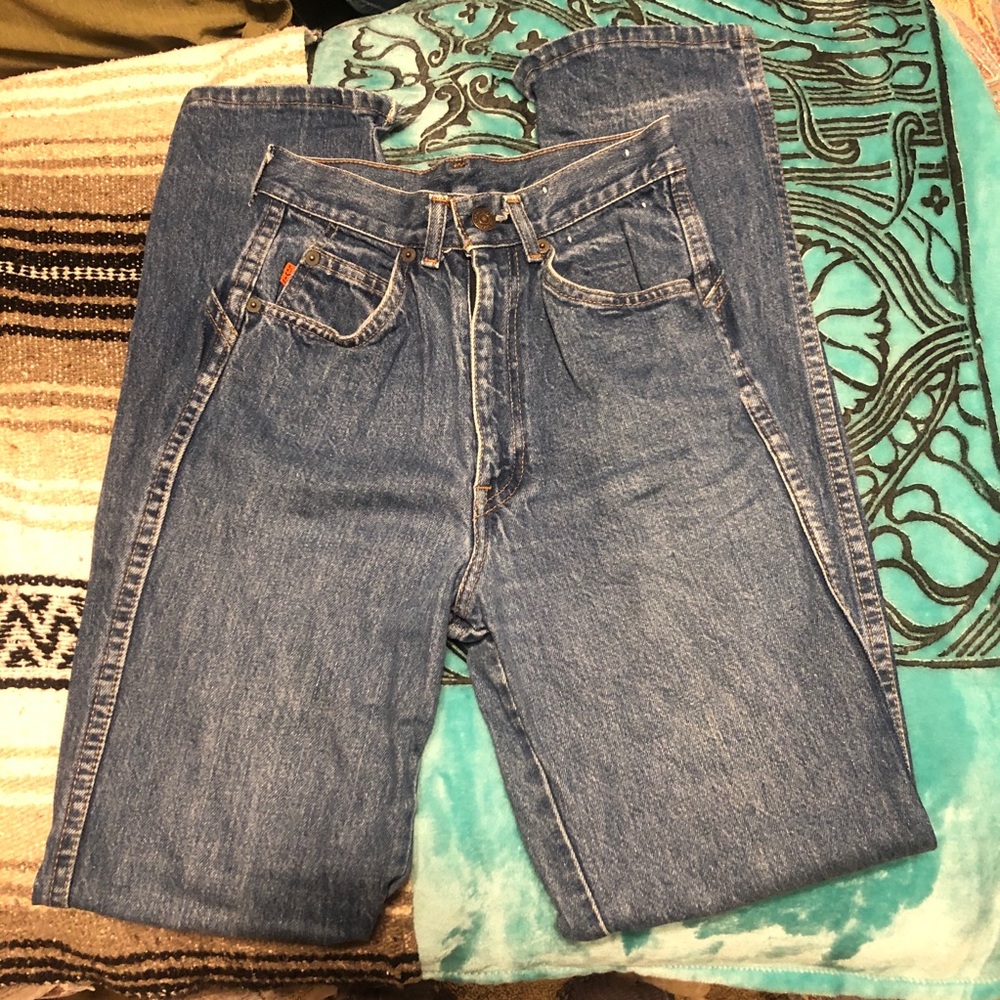 Rare Levi’s Ultra High Waisted Slim Straight Jeans
